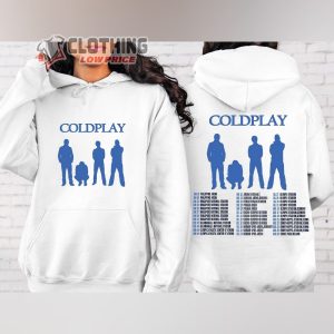 Coldplay Tour Dates 2024 Merch Coldplay World Tour 2024 Shirt Coldplay Tour 2024 Sweatshirt Music Tour 2024 Sweatshirt 1