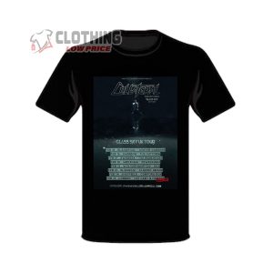 Collateral Tour 2024 The New Single Glass Sky Merh Class Sky Uk Tour 2024 T Shirt Collateral Fan Gifts Shirt