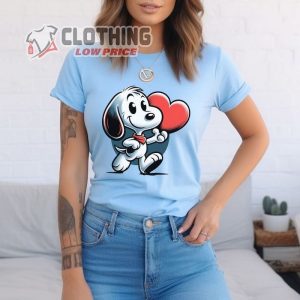 Cute Beagle T-Shirt, Perfect Gift For Cartoon Lover, Matching Valentine Apparel, Pet Owner Outfit
