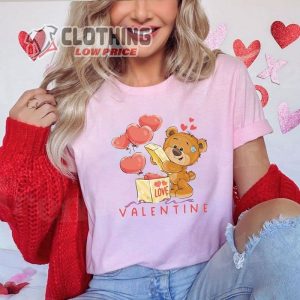 Cute Heart Teddy Valentines Day Shirt,Teddy Bear Shirt