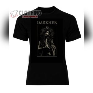 Darkher Tour Poster T-Shirt, Darkher Tour 2024 Poster Merch, Darkher Fan Gift Shirt