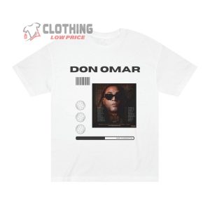 Don Omar 2024 Tour Unisex Merch, Don Omar Back To Reggaeton Shirt, Don Omar 2024 Concert T-Shirt