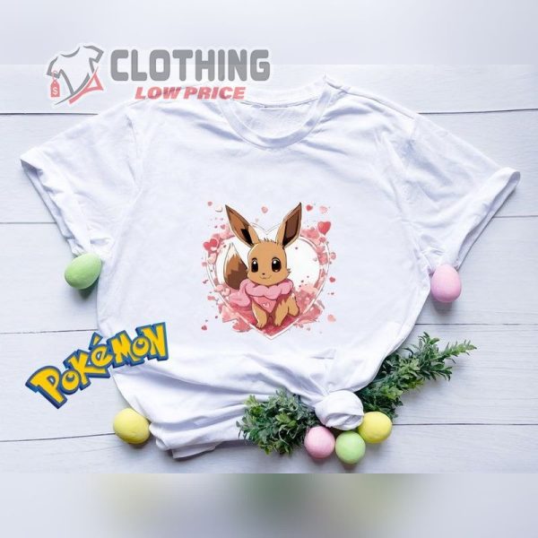 Eevee Sweet Unisex Heavy Cotton Tee Special Valentine’S Edition