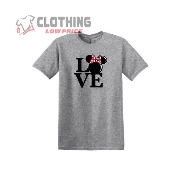 Funny Disneyland Valentine’S Day Shirt, Minnie Mouse Love Shirt, Valentine’S Day Shirt