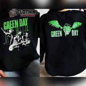 Graphic Band Green Day The Saviors 2024 Tour Swweatshirt, Graphic Green Day New Album T-Shirt