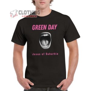 Green Day Jesus Of Suburbia Merch Green Day Concert T Shirt 2