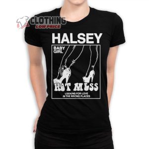 Halsey Hot Mess T Shirt Halsey Music Shirt Halsey Tour Merch Halsey Sw3