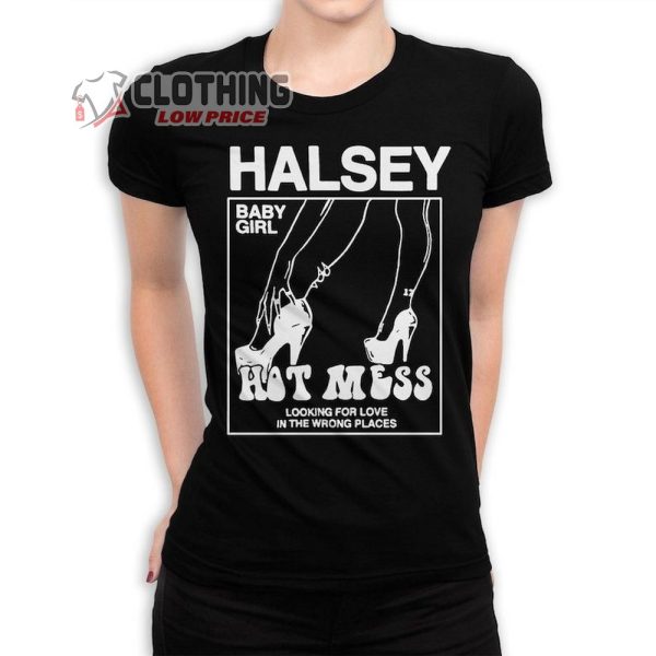 Halsey Hot Mess T-Shirt, Halsey Music Shirt, Halsey Tour Merch, Halsey Sweatshirt, Halsey Gift For Fan