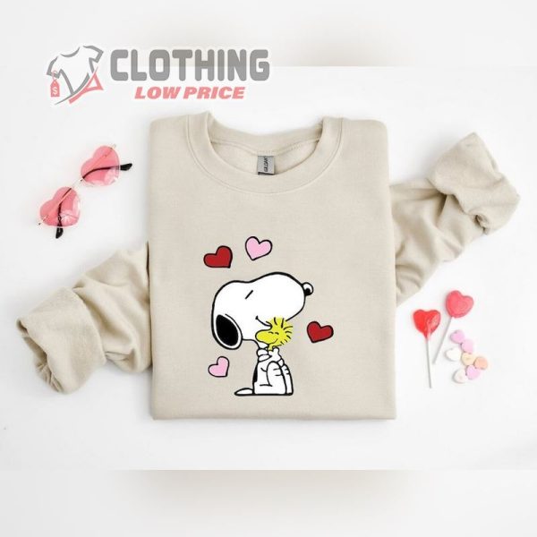 Hugging Snoopy Valentine Shirt, Snoopy Valentine’S Day Love Shirt, Snoopy Love Shirt, Couple Shirt