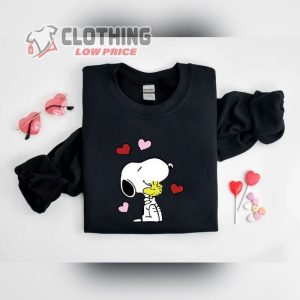 Hugging Snoopy Valentine Shirt, Snoopy Valentine’S Day Love Shirt, Snoopy Love Shirt, Couple Shirt