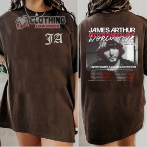 James Arthur Logo Merch James Arthur Tour Dates 2024 Shirt James Arthur Tour US And Canada 2024 Sweatshirt 2
