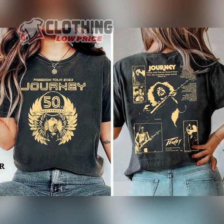 Journey 2024 Tour Schedule Shirt, Def Leppard Journey Tour 2024 Shirt