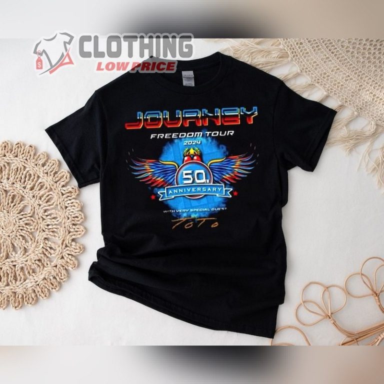 Journey Freedom Tour 2024 Shirt, Journey Band Tour Tee, Journey With