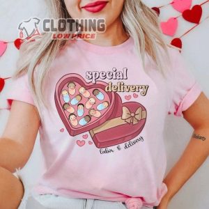 LD ValentineS Day Shirt Labor And Delivery Nurse Rn Aide Tech Valentine Tshirt 1