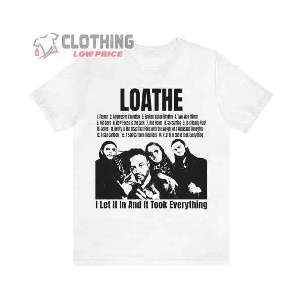 Loathe Band I Let It In And It Took Everything Tour T-Shirt