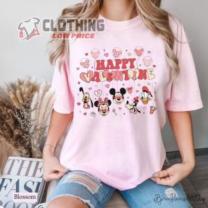 Mickey Valentine Sweatshirt, Mickey And Friends Valentine, Disneyland Valentine Shirt