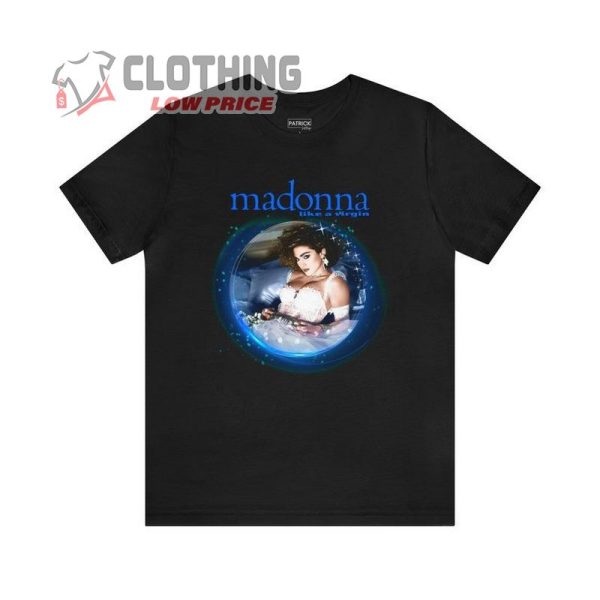 Madonna – Like A Virgin – The Virgin Tour – 1985 Inspired Vintage Pop Concert Music 80’S T-Shirt