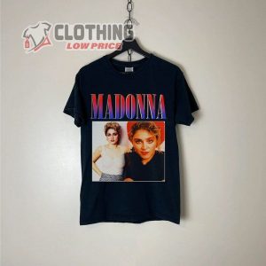 Madonna Queen Of Pop Vintage Shirt Madonna True Blue Retro 90S T Shirts Madonna The