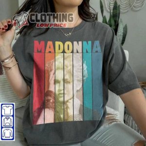 Madonna Retro Vintage T-Shirt, Madonna Shirt, Vintage Madonna Shirt World Tour 2024