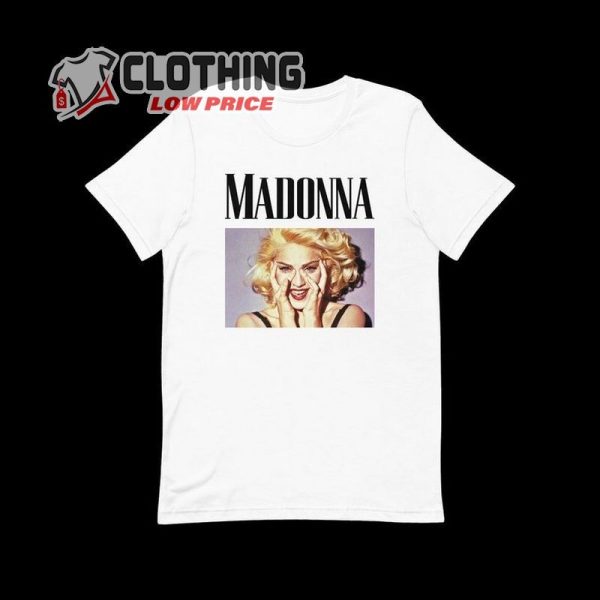 Madonna T-Shirt – Tour Merch Gift Tee Shirt Celebration 80S