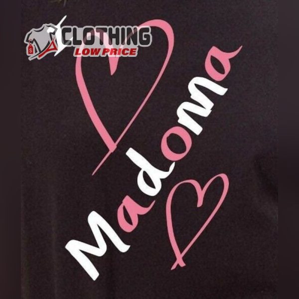 Madonna T-Shirt Women’S I Love Madonna T-Shirt Tour 2024