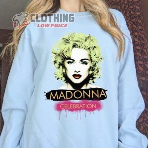 Madonna The Celebration Graphic Tour 2024 T Shirt Sweatshirt Madonna Concert 2024 Shirt 2