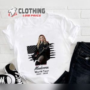 Madonna Tour Merch, Madonna The Celebration 2024 Tour T-Shirt