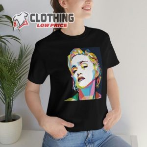 Madonna Tshirt Womens Fitted Tshirt Music Clothes 3