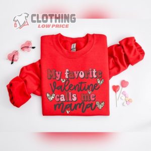 Mama Valentine, Cute Valentine Sweatshirt, Womens Valentines Day Sweater