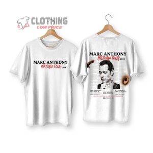 Marc Anthony Tour 2024 T-Shirt, Marc Anthony 2024 Tour Dates Shirt, Marc Anthony Tour Graphic Shirt, Vintage Marc Anthony 2024 Concert Merch