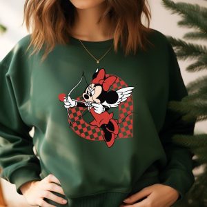 Mickey And Minnie In Love Sweatshirt Love Disney Matching Couples Sweatshirt 1 3