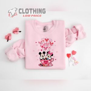 Mickey And Minnie Valentine Shirt Disney ValentineS Day Shirt Disney Couple Shirt 3