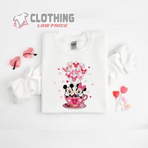 Mickey And Minnie Valentine Shirt Disney ValentineS Day Shirt Disney Couple Shirt 4