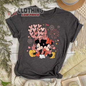 Mickey Minnie Valentines Shirt, Disney Valentine Sweatshirt