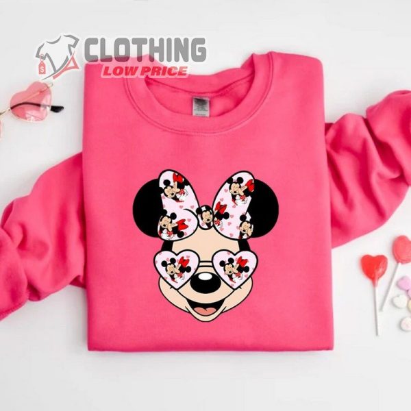 Minnie Mouse Love Shirt, Valentines Day Gift