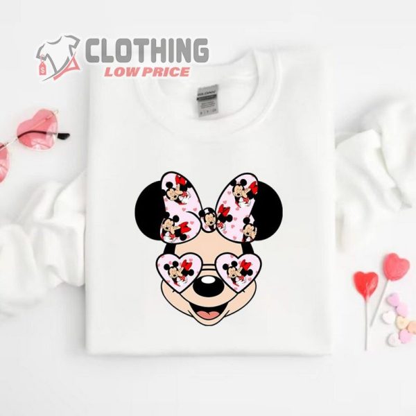 Minnie Mouse Love Shirt, Valentines Day Gift
