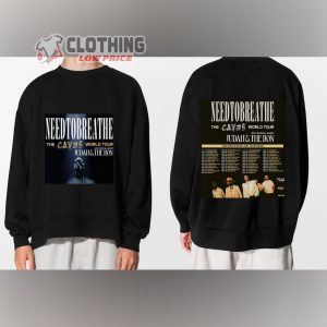 Needtobreathe The Caves World Tour Shirt, Needtobreathe Tour 2024 Merch, Needtobreathe 2024 Tour Dates, Needtobreathe Fan Gift