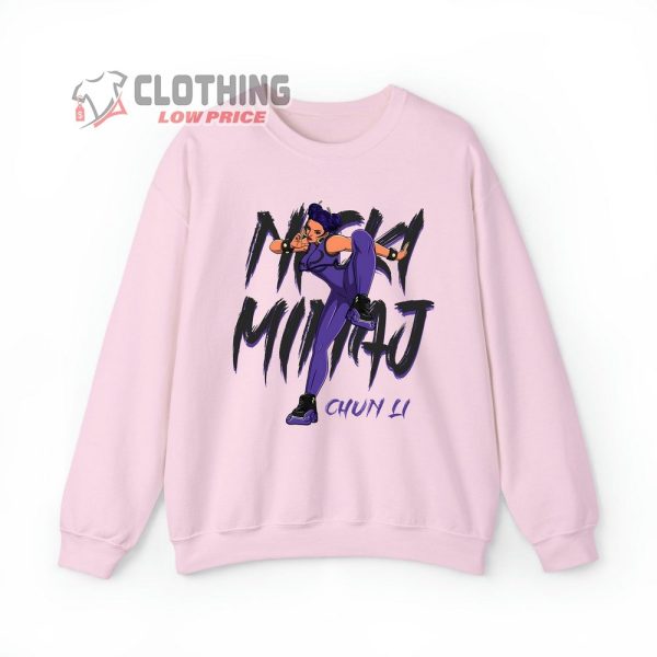 Nicki Minaj Chun Li Merch, Nicki Minaj Chun Li Album Shirt, Nicki Minaj Pink Friday 2 Sweatshirt