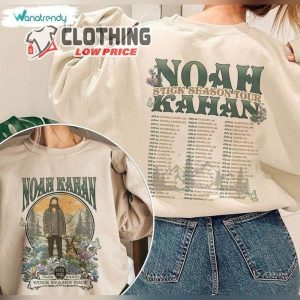 Noah Kahan Stick Season 2024 Comfort Color Shirt Noah Kahan TourCountry Music Shirt 2
