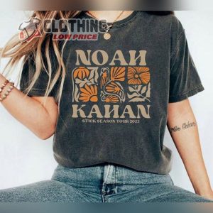 Noah Kahan Stick Season Tour 2024,Vintage Stick Season Tour 2024 Sweatshirt, Kahan Folk Pop Music Shirt