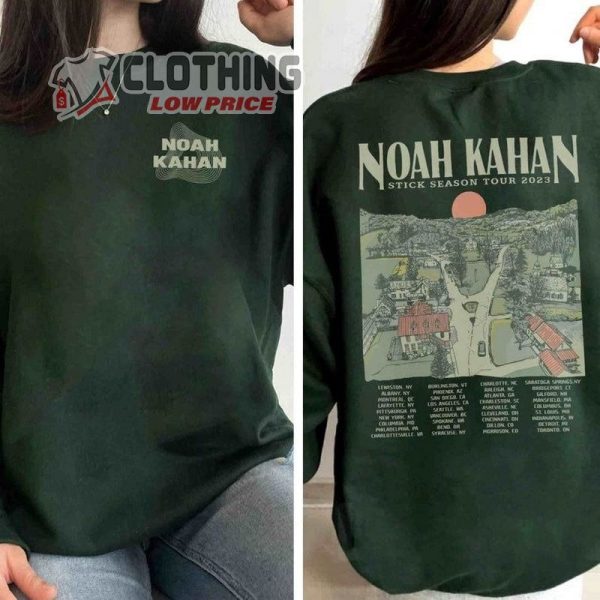 Noah Kahan Sweatshirt Stick Season 2024, Noah Kahan Shirt, Noah Kahan Tour Stick Season Sweatshirt