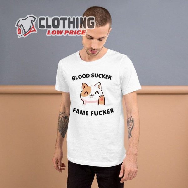 Olivia Rodrigo T-Shirt Song Lyric Perfect For Gifts Vampire Cat T-Shirt