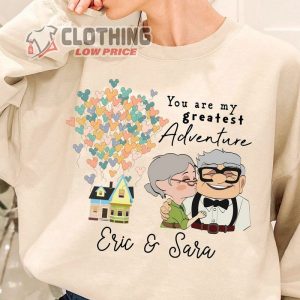 Personalized Carl And Ellie Sweatshirt YouRe My Greatest Adventure 3