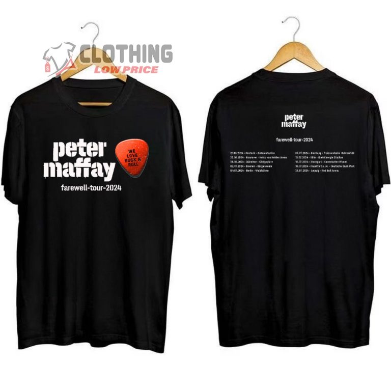 Peter Maffay Farewell Tour 2024 Merch, Peter Maffay Tour 2024 Schedule