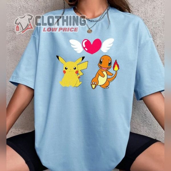 Pikachu Valentine Shirt