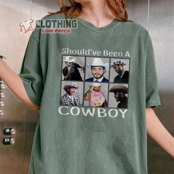 Post Malone Should’Ve Been A Cowboy Merch, Post Malone Album Sweatshirt