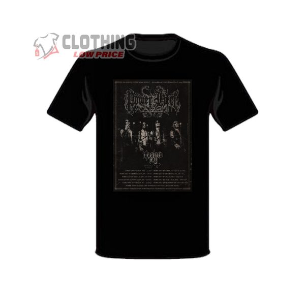 Power From Hell Tour 2024 Poster And Tour Dates T-Shirt, Power From Hell Tour 2024 Fan Gift T-Shirt