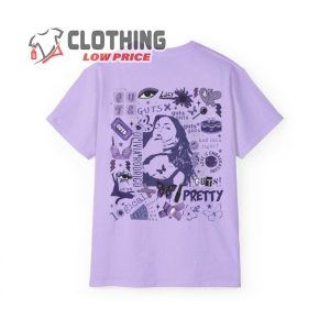 Purple Or Guts Tour Shirt 2024 Design Olivia Cotton Tee 2