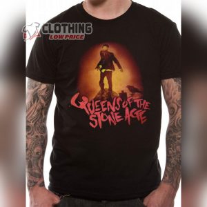 Queens Of The Stone Age Villains Album T-Shirt, Villains Logo Merch, Queens Of The Stone Age Top Songs Tee Shirt