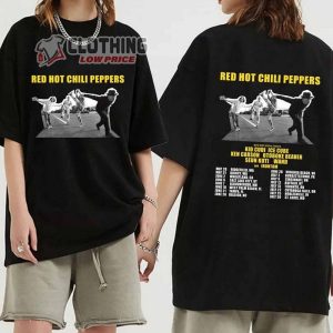 Red Hot Chili Peppers Tour 2024 USA Merch, Unlimited Love Tour 2024 Shirt, Red Hot Chili Peppers 2024 Concert Sweatshirt, Red Hot Chili Peppers Tour 2024 Tickets T-Shirt